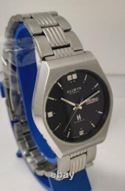 NOS Allwyn Automatic vintage Men's Watchnew old stock, day-date, Retro FedEx
