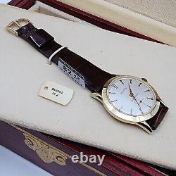 NOS Benrus Gold Filled Manual Wind Watch, Original Box & Tags