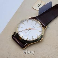 NOS Benrus Gold Filled Manual Wind Watch, Original Box & Tags