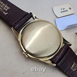 NOS Benrus Gold Filled Manual Wind Watch, Original Box & Tags
