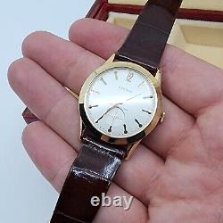 NOS Benrus Gold Filled Manual Wind Watch, Original Box & Tags