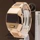 NOS / Box SEIKO Alba AKA W670-4000 Gold LED DARTH VADER Quartz Men Watch JAPAN