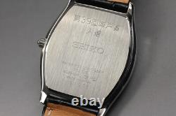 NOS / Box Seiko 6G28-00A0 34mm Black Roman Dial Small Second Quartz Men's