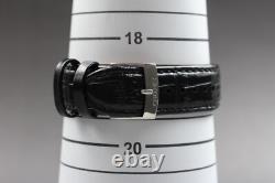 NOS / Box Seiko 6G28-00A0 34mm Black Roman Dial Small Second Quartz Men's