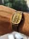 NOS Camy Genève Royal 1970s Swiss Made 18K Gold-Plated Vintage