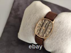NOS Camy Genève Royal 1970s Swiss Made 18K Gold-Plated Vintage