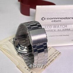 NOS Commodore cbm LCD Watch Untested