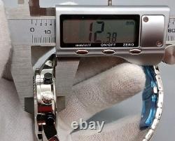 NOS Croton Chronograph Watch 20ATM Japan Quartz SS Sapphire Crystal