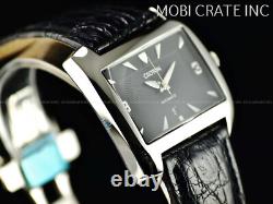 NOS Croton Hampton Spirit Swiss ETA 2824 Automatic Sapphire Alligator Watch