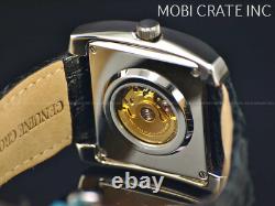 NOS Croton Hampton Spirit Swiss ETA 2824 Automatic Sapphire Alligator Watch