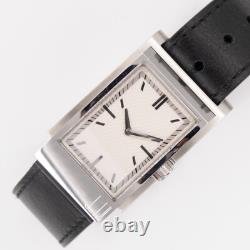 NOS Dunhill Wayfarer Ref. 8035 Stainless Steel Quartz Wristwatch with Box