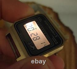 NOS Elektronika 5 Chrono Melody Alarm Vintage Soviet Belarus Digital Watch Ussr