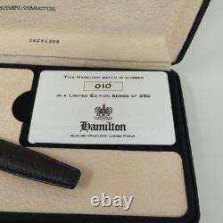 NOS Hamilton 1984 Los Angeles Olympics Commemorative Watch 10 / 250