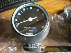 NOS Harley Davidson Gauges Speedometer Speedo Tach Tachometer KM/H KMH FXR