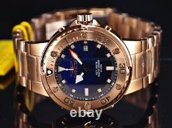 NOS Invicta Men's 49mm GRAND SCUBA Pro Diver NH35A Automatic Rose Tone SS Watch