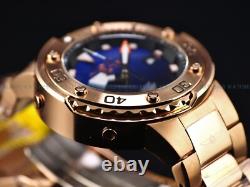 NOS Invicta Men's 49mm GRAND SCUBA Pro Diver NH35A Automatic Rose Tone SS Watch