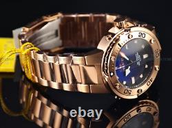 NOS Invicta Men's 49mm GRAND SCUBA Pro Diver NH35A Automatic Rose Tone SS Watch