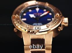NOS Invicta Men's 49mm GRAND SCUBA Pro Diver NH35A Automatic Rose Tone SS Watch