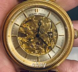 NOS JACQUES LEMANS Automatic JL 1-1212 Stainless Steel Mens Watch
