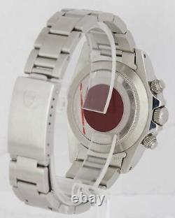 NOS LNIB Tudor OysterDate Chronograph BIG BLOCK'ALBINO' 79180 Stainless Watch