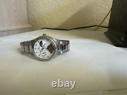 NOS LUCIEN PICCARD 26568SL Day and night AUTOMATIC watch 38mm