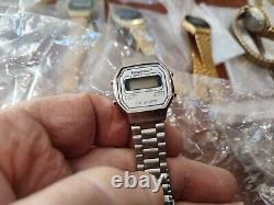 NOS Lot 37 pc COMPUCHRON DIGITAL QUARTZ WATCHES Hong Kong NEW 1970s $3.52 Each