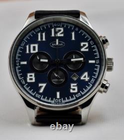NOS MOSCOW CLASSIC BAYKAL russian mechanical Poljot Chronograph 31681 XXL watch
