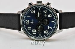 NOS MOSCOW CLASSIC BAYKAL russian mechanical Poljot Chronograph 31681 XXL watch