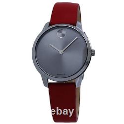 NOS MOVADO BOLD LADIES SWISS QUARTZ 35MM WATCH Retail $450 MV3600663