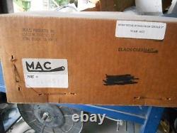 NOS Mac 57-85 Harley Davidson Sportster Staggered Duals Exhaust 2 Black Turnout
