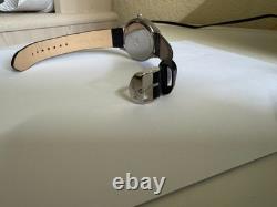 NOS Men's Lucien Piccard Swiss 2B-343 Day/Night Day and Date watch 39mm