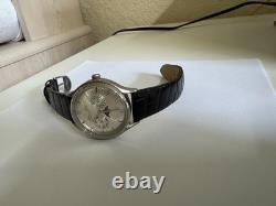 NOS Men's Lucien Piccard Swiss 2B-343 Day/Night Day and Date watch 39mm