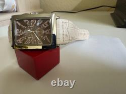 NOS Men's Officina Del Tempo Agadir Collection Chronograph Brown Dial watch