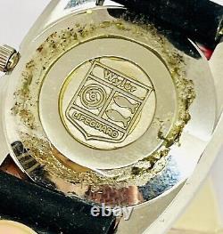 NOS Men's Wyler Lifeguard Day/Date SS Watch w tag and box