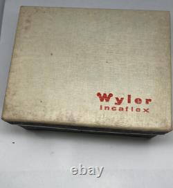 NOS Men's Wyler Lifeguard Day/Date SS Watch w tag and box