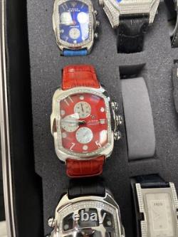 NOS Mens Aqua Master Diamond Watch