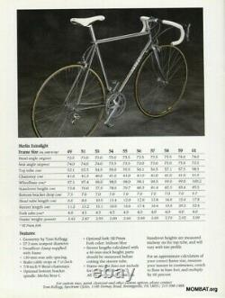 NOS Merlin Velo Titan Rad titanium Rennrad bike bicycle NEU dura Klassiker retro