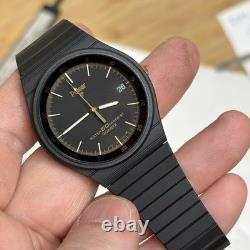 NOS Neo Vintage Pulsar by Seiko Y112-7049 Black Tone SQ Quartz Rare 7 New Bat