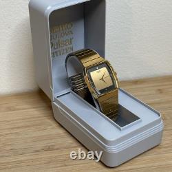 NOS Neo Vintage Seiko Quartz Watch Rare gold tone 8621-5090 Tank New Bat
