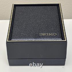 NOS Neo Vintage Seiko Watch 2620-5649 Gold Tone Dial 26mm Quartz Tank Box
