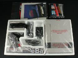 NOS New Nintendo NES Action Set Console Original Printing withGray Zapper Gun