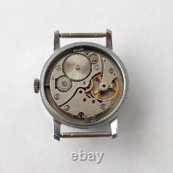 NOS New Watch Pobeda 2602 Classic 15 Jewels Soviet USSR Vintage SERVICED