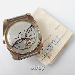 NOS New Watch Poljot 2616.1H Classic 30 Jewels Vintage USSR Soviet SERVICED
