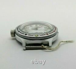 NOS New Watch Vostok 2409A Commander 17 Jewels Amphibian USSR Soviet SERVICED