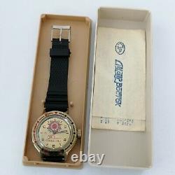 NOS New Watch Vostok 2409A Commander 50 Years Victory USSR Soviet SERVICED