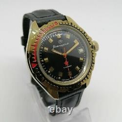 NOS New Watch Vostok 2414A SU Commander 17 Jewels Vintage USSR Soviet SERVICED