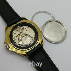 NOS New Watch Vostok 2414A SU Commander 17 Jewels Vintage USSR Soviet SERVICED