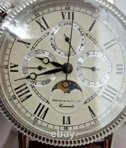 NOS Oceanaut Mens Coronado Watch New in Box