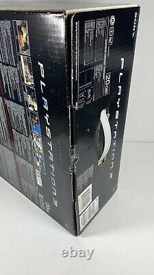 NOS PS3 Sony Playstation 3 CECHB01 First US Release Back Compatible Sealed