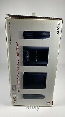 NOS PS3 Sony Playstation 3 CECHB01 First US Release Back Compatible Sealed